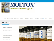 Tablet Screenshot of moltox.com